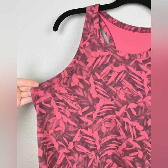 Lululemon Women's 12 Align Waist-Length Racerback Tank Top Spray Leaf Fireside - Picture 6 of 15